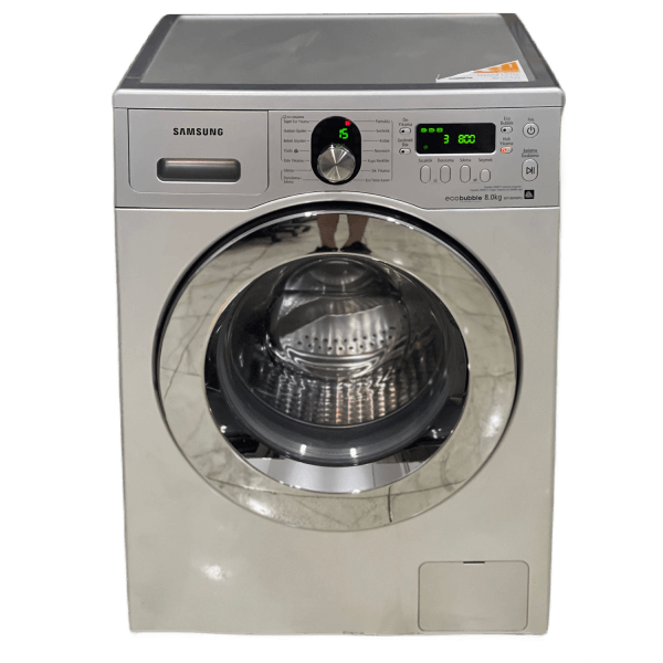 Samsung 8 Kg 1400 Devir 15,20,30 Dk Hızlı Yıkama Özellikli Dijital Ekranlı A Sınıfı Çamaşır Makinesi